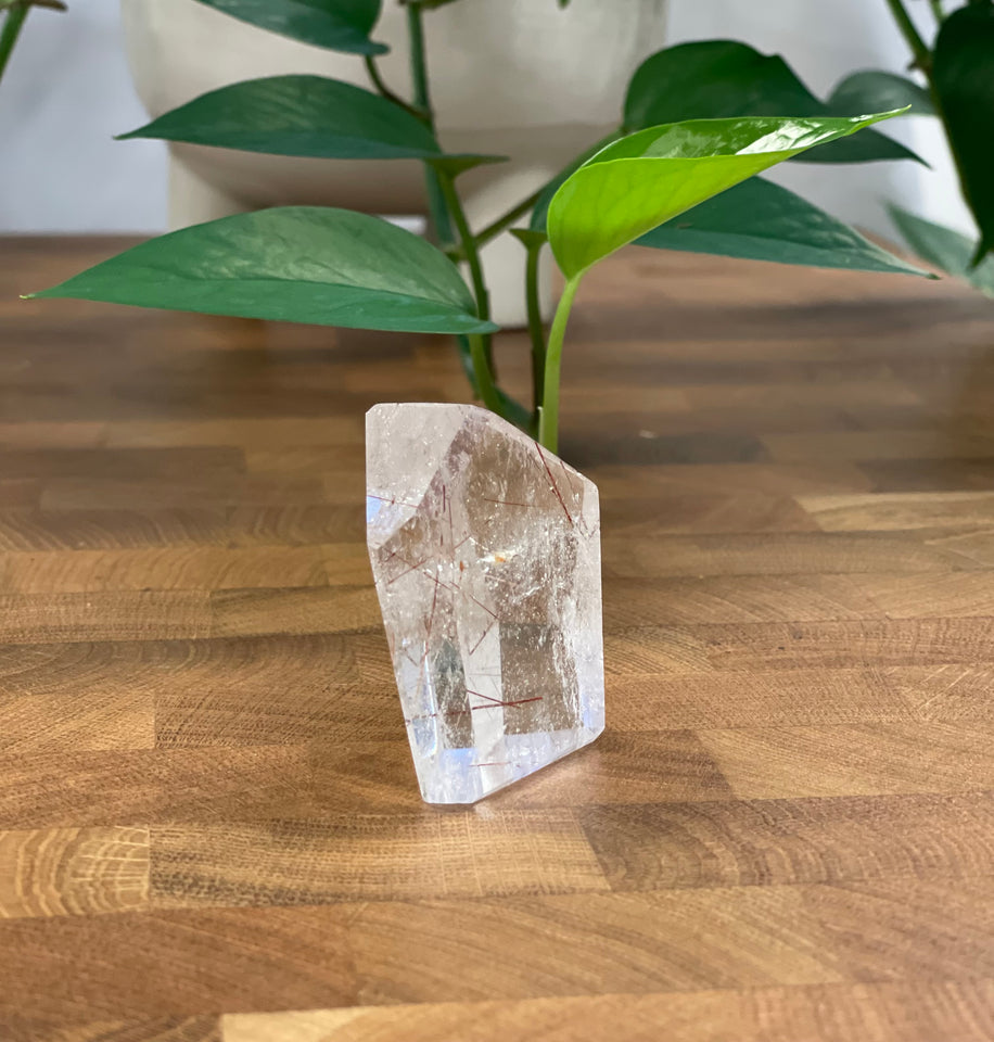 Rutilated Quartz - Clear Angled