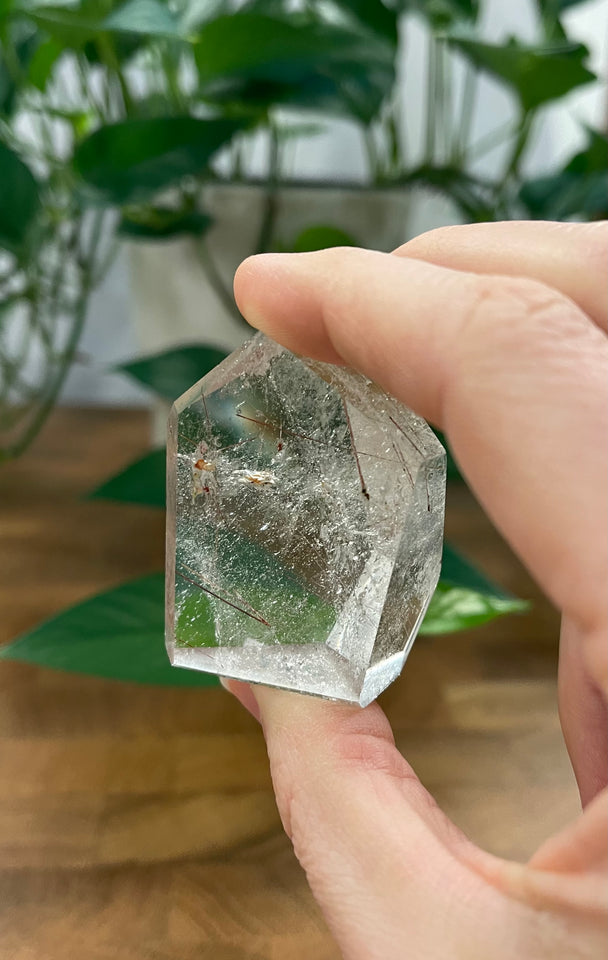 Rutilated Quartz - Clear Angled