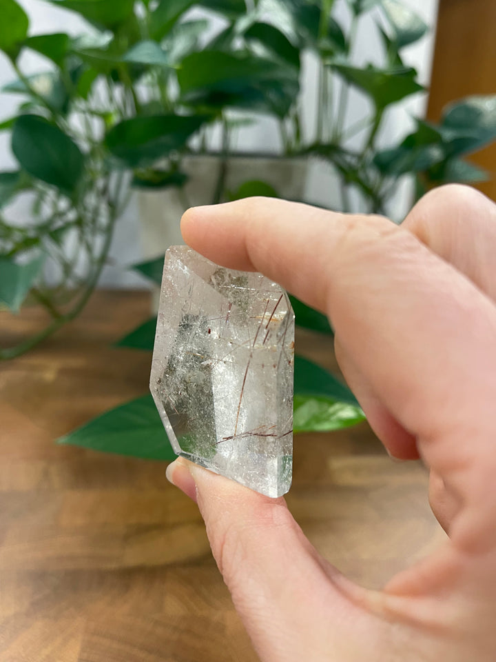 Rutilated Quartz - Clear Angled