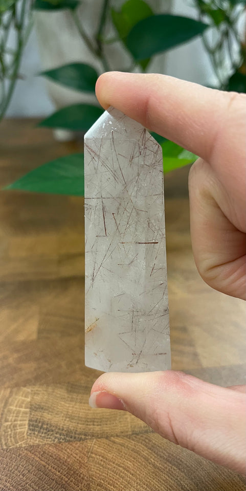 Rutilated Quartz Tower