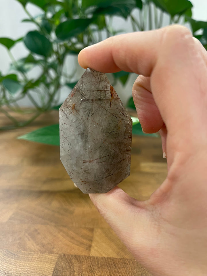 Rutilated Quartz - Smokey All Around
