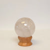 Clear Quartz Sphere with Golden Healer Inclusion | 50 mm