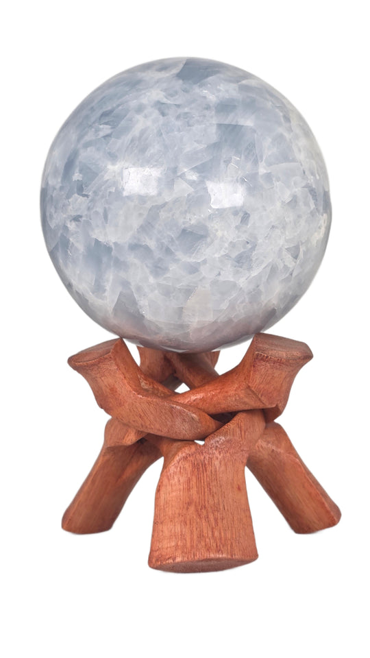Blue Calcite Sphere