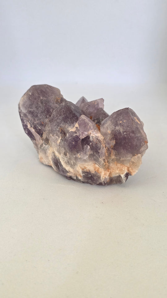 Natural Raw Amethyst Geode Cluster Crystal Specimen 272g