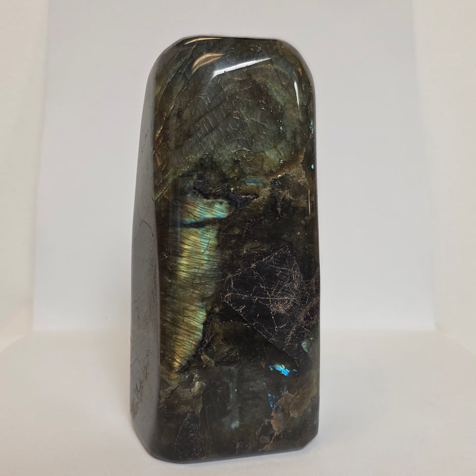 Labradorite Freeform Yellow Flash  4.23 lb