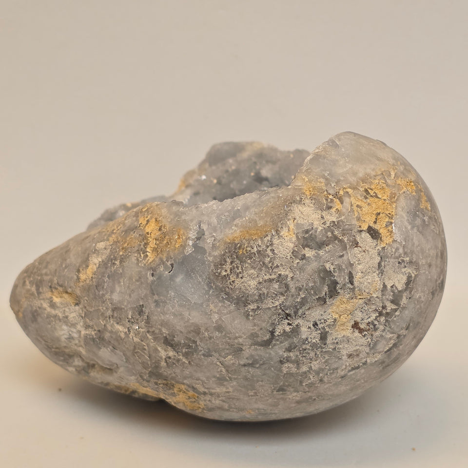 Celestite Sugar Druzy Heart – 8.07 lb