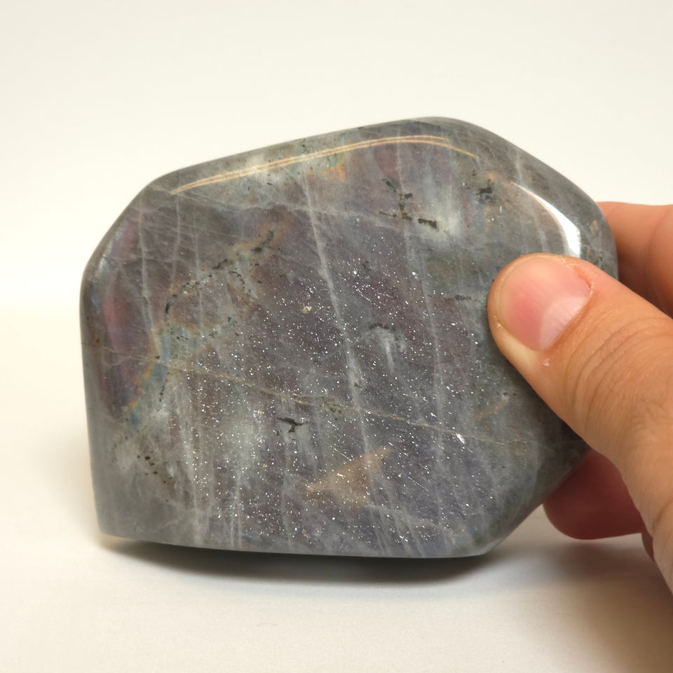 Labradorite Freeform with Blue and Purple Flash