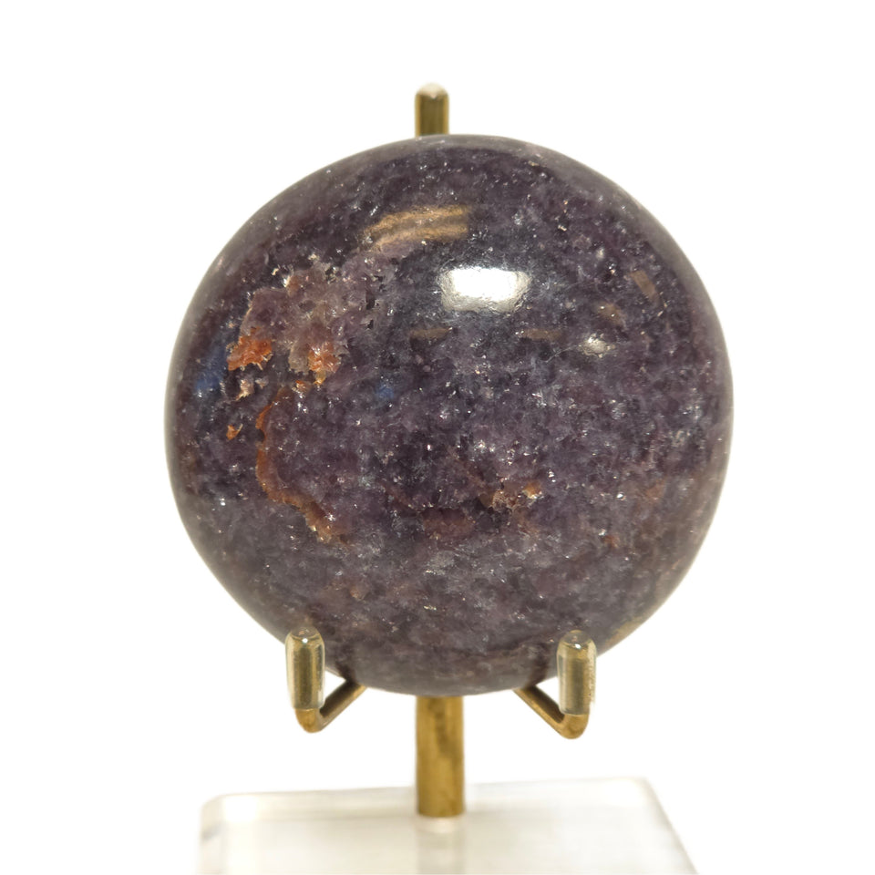 Lepidolite Palm Stone