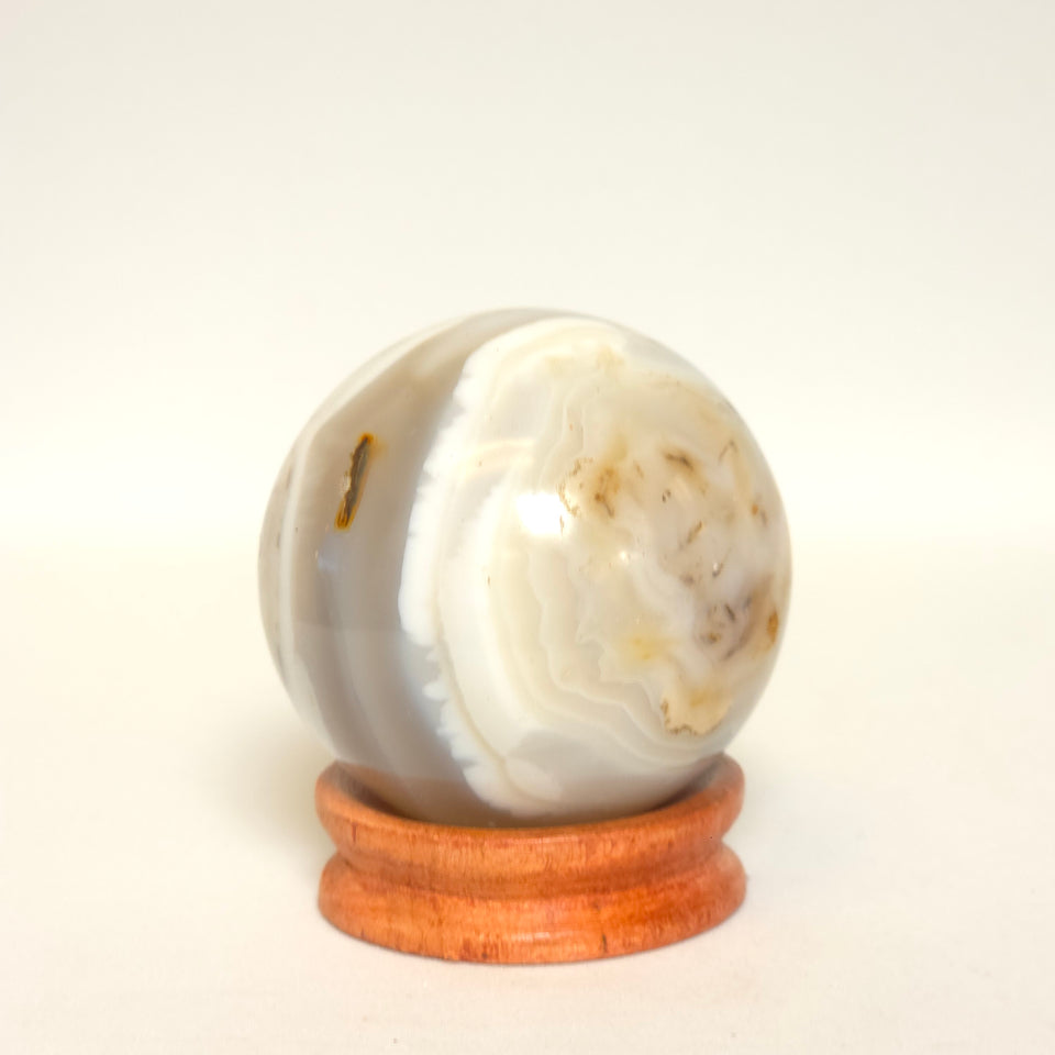 Banded Agate Sphere | 52 mm