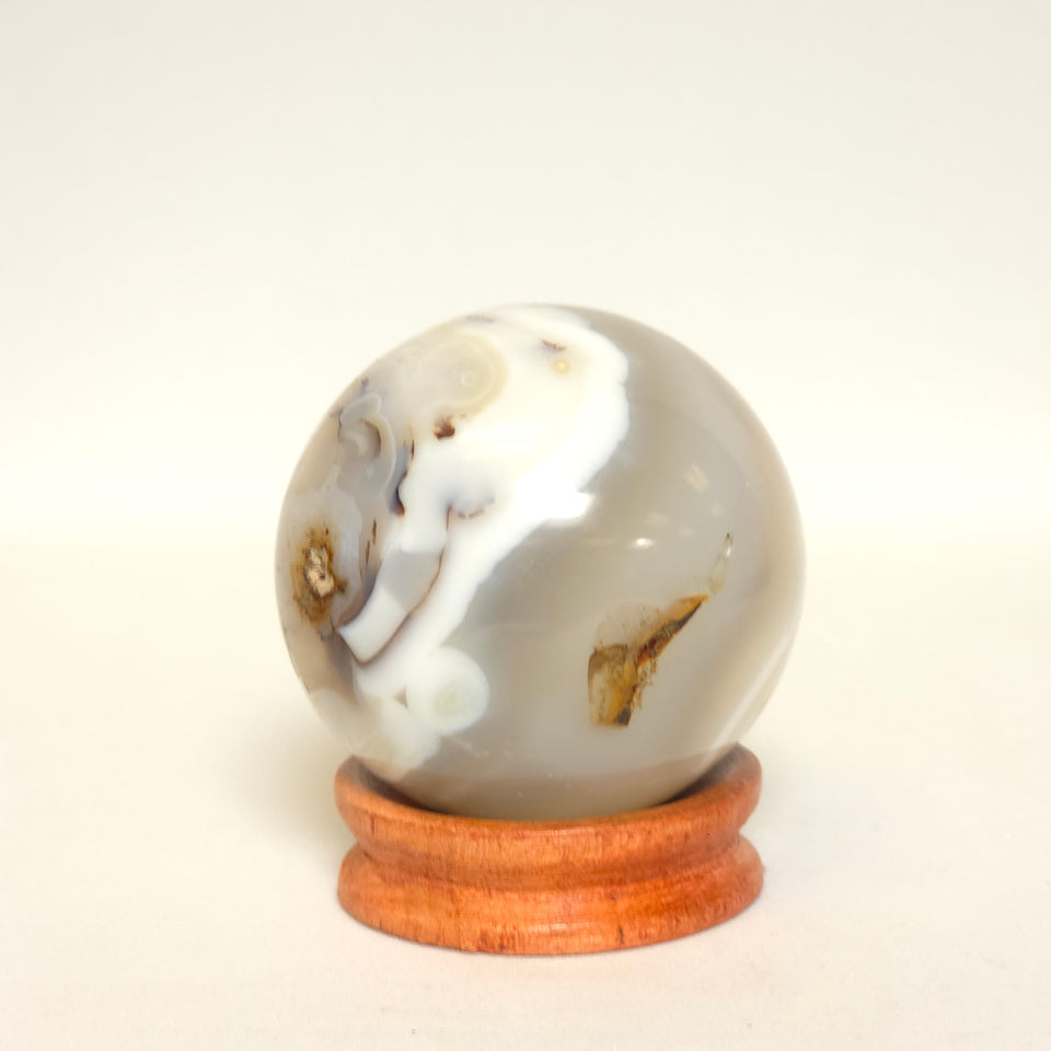 Banded Agate Sphere | 52 mm