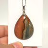 Polychrome Jasper Teardrop Necklace