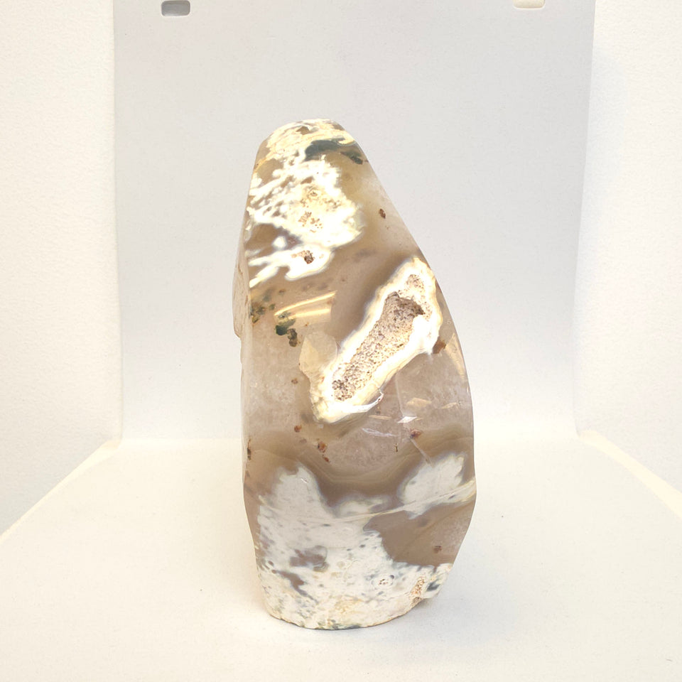 Orca Agate Portal Geode Freeform | 3.65 lb