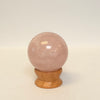 Rose Quartz Sphere | 50 mm | 0.41 lb