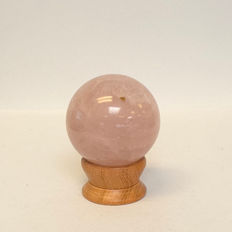 Rose Quartz Sphere | 50 mm | 0.41 lb