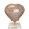 Peach Moonstone Heart | 0.75 lb