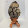Wild Septarian Egg with Yellow Calcite | 3.875 lb