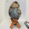 Wild Septarian Egg with Yellow Calcite | 3.875 lb