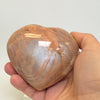 Peach Moonstone Heart | 1.24 lb