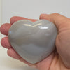 Banded Agate Heart | 0.48 lb