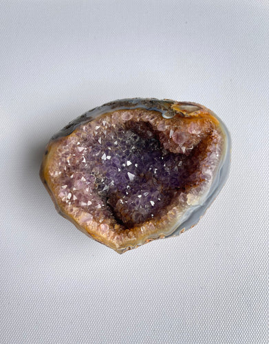Raw Amethyst Geode - Iron Rich